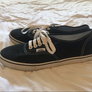 Black Vans NEW